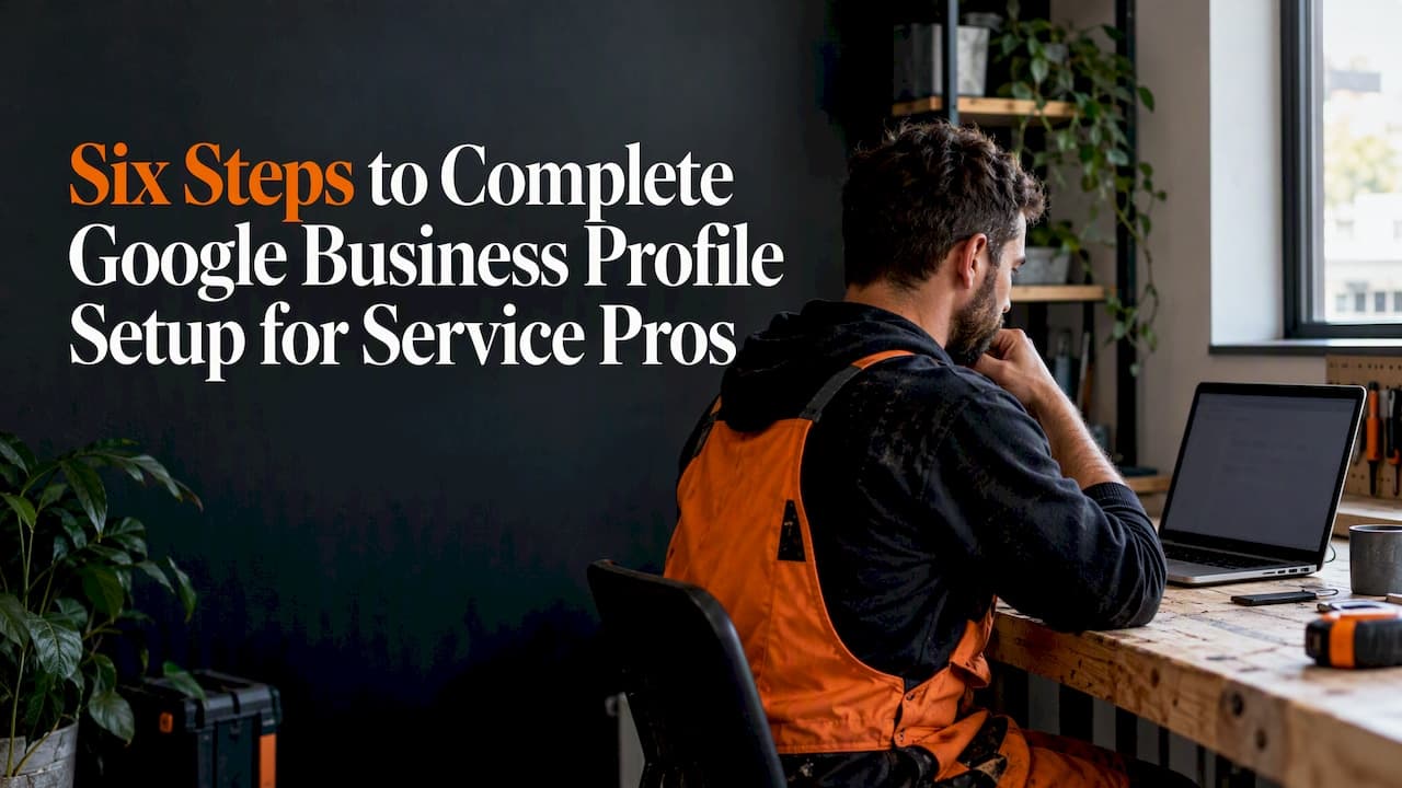 Six Steps to Complete Google Business Profile Setup for Service Pros