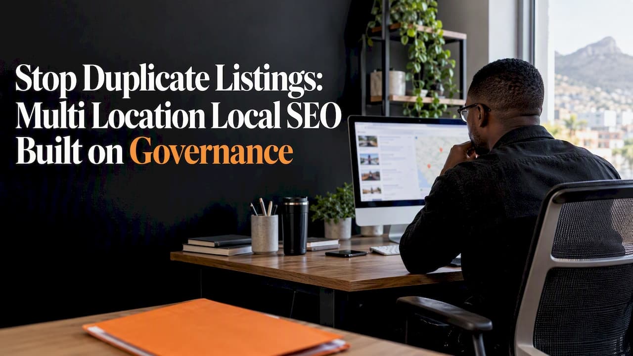 Stop Duplicate Listings: Multi Location Local SEO Built on Governance